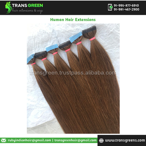 วิกผมคนแท้สำหรับต่อผมตรงไม่มีเทปกาวสียาวปกติ - Product Image 5
