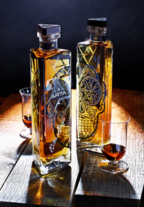 Bouteille en verre décorée imprimée personnalisée de boisson de qualité supérieure de qualité supérieure 100ML 750ml 1L 1.75L 375ML rhum whisky tequila vodka - Product Image 5