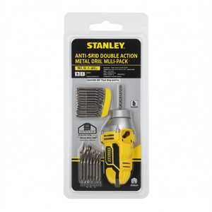 Stanley ดอกสว่านเจาะโลหะสองหัวกันลื่น, มีหลายแพ็ค - Product Image 2