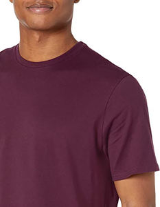 Camiseta de Moda de Manga Corta para Hombre, Logotipo Personalizado, Color, Jersey de Poliéster/Algodón, Alta Calidad, Cómoda, Transpirable, Elástica, Talla Grande - Product Image 5