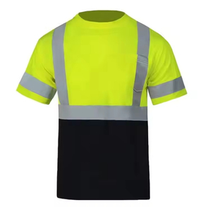 เสื้อทำงานแบบสะท้อนแสงสำหรับฤดูร้อน ขายส่งแบบ OEM เสื้อความปลอดภัยในการทำงานระดับ 2 ระบายอากาศได้ดี เสื้อตาข่ายสำหรับกิจกรรมกลางแจ้ง เสื้อสะท้อนแสงสำหรับชุดทำงาน - Product Image 3