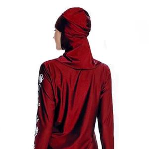 Nueva moda para mujer 2025 manga larga Thobe impermeable ecológico de talla grande ropa de playa islámica ropa deportiva al por mayor - Product Image 3