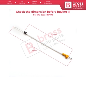 Câble de commande de climatisation et de chauffage BSP1115 275427142R pour Clio MK4 2012-2020 Longueur du câble : 34 cm - Product Image 6