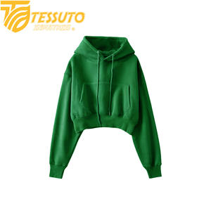 TESSUTO INDUSTRIES Sudadera con Capucha Tejida Larga Informal de Invierno para Mujer, Color Personalizado, Antipilling, Ecológica y Transpirable - Product Image 4