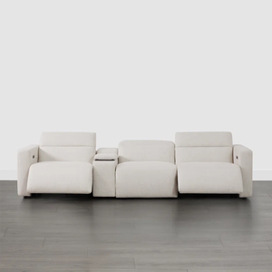 Modern Luxury <b>Recliner</b> <b>Sofa</b> Sectional Couch Customizable Fabric Living Room Furniture with Metal Frame - Product Image 2