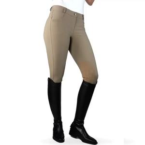 Vêtements d'équitation pour femmes en gros, culottes d'équitation à siège complet en silicone imprimé, leggings d'équitation pour femmes, culottes leggings - Product Image 4