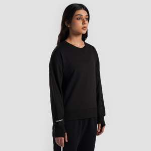 Sweat-shirt à capuche court surdimensionné en maille de soie respirante pour femme, motif brodé 3D, idéal pour le style quotidien d'automne - Product Image 3