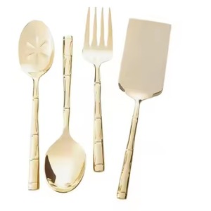 Juego de cubiertos con acabado brillante Royal Look para fiestas y cocina de catering de hotel suministrado directamente por la India - Product Image 1