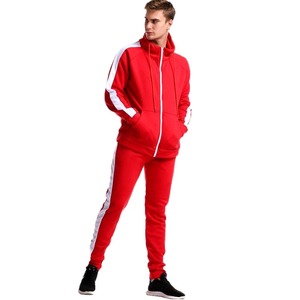 OEM Hommes 2 Pièces Survêtement d'Entraînement Jogging Veste et Jogger Ensemble Premium Hommes Survêtement d'Entraînement Hommes Jogging Ensemble Activewear - Product Image 1