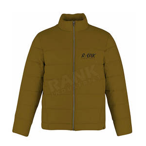 Chaqueta Acolchada para Hombre con Estilo, Material Suave que Brinda una Sensación Cómoda, Chaqueta Acolchada para Uso Diario - Product Image 1