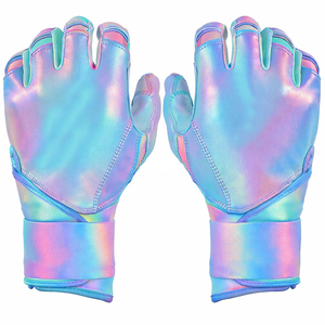 Gants de baseball pour jeunes, en cuir, avec manchette longue de 7,6 pouces, paume intégrale antidérapante, protection de la paume pour une utilisation prolongée. - Product Image 5