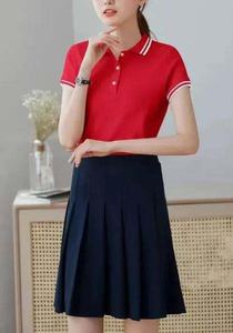 Polo respirant de haute qualité pour femmes Polo de vêtements de travail d'été 100% coton Logo personnalisé RRI-PS-01 de haute qualité - Product Image 5