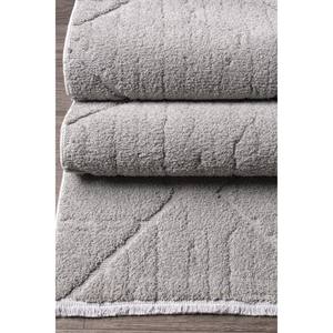 Alfombra Moderna Jolly JL002 Gris de Netline Home Depot, 80x150 cm, Microfibra de Poliéster y Algodón, Antideslizante, Fácil de Limpiar, Duradera para Dormitorio - Product Image 6