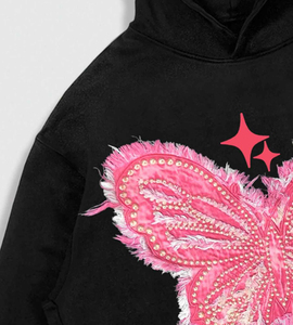 เสื้อฮู้ดแบบสั่งทำสำหรับผู้ชายเสื้อฮู้ดทีมเฉพาะบุคคลสำหรับชุดทำงานวิทยาลัยการปักลายด้วยพลอยเทียมสำเนียงจัดส่งทั่วโลกอย่างรวดเร็ว - Product Image 4