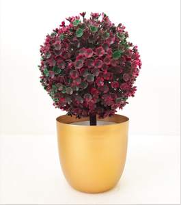 Macetero Ecológico de Diseño de Lujo y Duradero con Soporte de Metal, Color y Tamaño Personalizables para Hogares, Hoteles y Centros Comerciales - Product Image 1