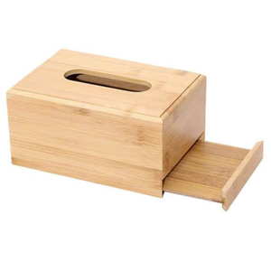 Cubierta decorativa de caja de pañuelos de ratán, servilletero de mimbre hecho a mano para encimera de tocador de baño o mesa de centro - Product Image 6