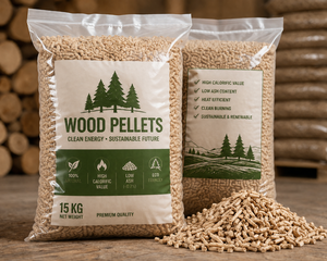 Pellets de Madera de Pino Blanco ENplus A1 Bajo en Cenizas y Alto Valor Calorífico - Product Image 1