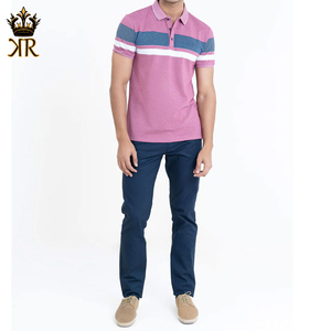 Camiseta Casual de Algodón 100% de Calidad para Hombre, Diseño Personalizado, Elegante, a Rayas, Manga Corta, Cuello Redondo, Corte Ajustado - Product Image 2