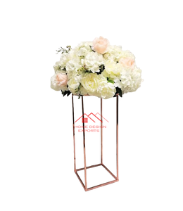 Décoration de mariage style européen villa simple salon bureau décoration sol porte-fleurs Acrylique Plinthe Allée Décor - Product Image 2