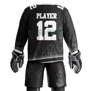 La mejor calidad, uniforme de hockey sobre hielo sublimado personalizado transpirable, top de nombre de equipo personalizado para uso individual o en equipo con precio barato - Product Image 4