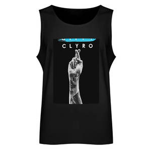 เสื้อกล้ามผู้ชายผ้าฝ้ายระบายอากาศได้ดีสไตล์สตรีทเสื้อผ้าผู้ชายเสื้อออกกำลังกายเข้ารูปคอกลมสำหรับฤดูร้อน - Product Image 2