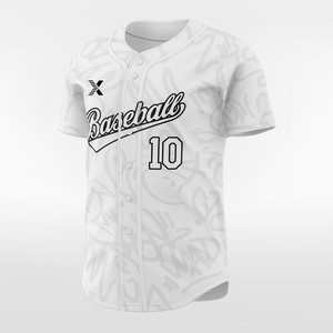 Men's <b>Baseball</b> Jersey Denim - Printed & Moisture Wicking, Custom OEM Wholesale - Product Image 4