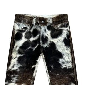 Pantalones de Cuero Vacuno de Alta Calidad para Hombre, Corte Ajustado, Cintura Personalizada, Ligeros, Transpirables, Ropa Deportiva de Invierno, Casual para Exteriores - Product Image 2