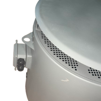 Ventilateur de refroidissement électrique étanche 380V triphasé avec roulement à billes, montage sur conduit, IP55, certifié CE, personnalisable OEM/ODM