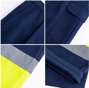 Ropa de trabajo de soldadura a prueba de calor para hombre de vaca Real taller pantalones de soldadura de alta calidad traje protector de piel de vaca resistente al calor y al fuego - Product Image 5