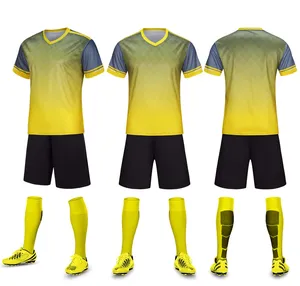 Sportswear 100% Polyester Custom Team Wear with LOGO Soccer Uniforms supplier in Pakistan New Arrival Best Selling Soccer