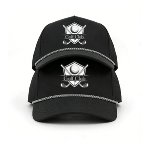 Fabricante de Ropa de Golf, Gorra de Golf Personalizada con Cuerda Trenzada, Logotipo Personalizado, 5 Paneles, Visera Curva Perforada con Láser, Gorra Deportiva, Vietnam - Product Image 2