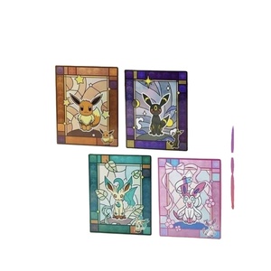 Carpeta de Papel Promocional Pokemoned Gem 2, Auténtica, con Diseños de Sylveon, Umbreon, Leafeon y Eevee, con Fundas Protectoras, Eeveelutions, Japón - Product Image 1