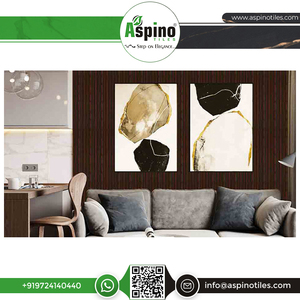 Panneaux de mur et de plafond cannelés en PVC de haute qualité Conception étanche respectueuse de l'environnement pour les espaces de vie modernes d'appartements - Product Image 6