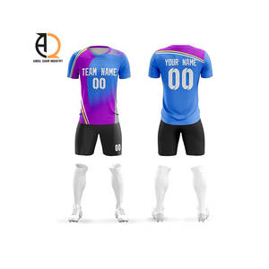 Camisetas de Fútbol Personalizadas por Sublimación, Uniformes Deportivos Transpirables - Product Image 2