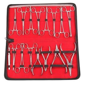 Outils de perçage corporel professionnels Kit de perçage corporel oreille lèvre nombril nez rond ouvert Septum Piercing pince outil Mahersi certifié CE - Product Image 4