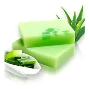 Wholesale Bulk Aloe Vera Bathing Bar | OEM Private Label Herbal Soap with Soothing Aloe Extract for Face Body Spa & Daily Use - Product Image 3