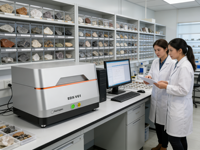 Espectrómetro XRF de Vacío Externo de Sobremesa Aurispec EDX-V61 con Detector SDD, Rango de Energía de 0-50eV, Repetibilidad de +/-1eV, 4096 MCA