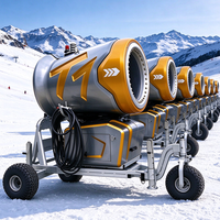 Pistolet à neige T7, machine à neige, fabrication directe d'usine, OEM, station de ski, production de neige élevée