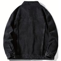 Veste en jean slim brodée sur mesure pour homme, coupe-vent, patchwork, décontractée, en coton/polyester, vente en gros, OEM, haute qualité
