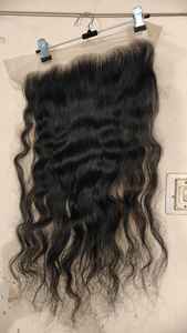 Cierres de encaje transparentes de la India. Cierres de cabello crudo de un solo donante y frontales de la India.4X4 5X5 6X6 13X4 y 13X6 cierres - Product Image 6