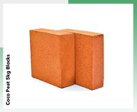 Fabricant et fournisseur direct d'usine de tourbe de coco de qualité supérieure, blocs de 5 kg pour l'agriculture