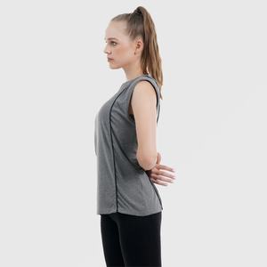 Femmes personnalisé plaine entraînement Gym débardeur grande taille décontracté respirant Yoga Sport Fitness en gros athlétique haut pour femme - Product Image 4