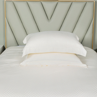 100% ensembles de literie de couverture imprimée en tissu de bambou ensemble de literie de luxe d'hôtel confortable respirant et respectueux de l'environnement