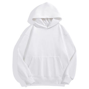 Sudadera con capucha personalizada al por mayor de 400 g/m² para minoristas estadounidenses de ropa deportiva, con forro polar grueso de felpa francesa. - Product Image 4