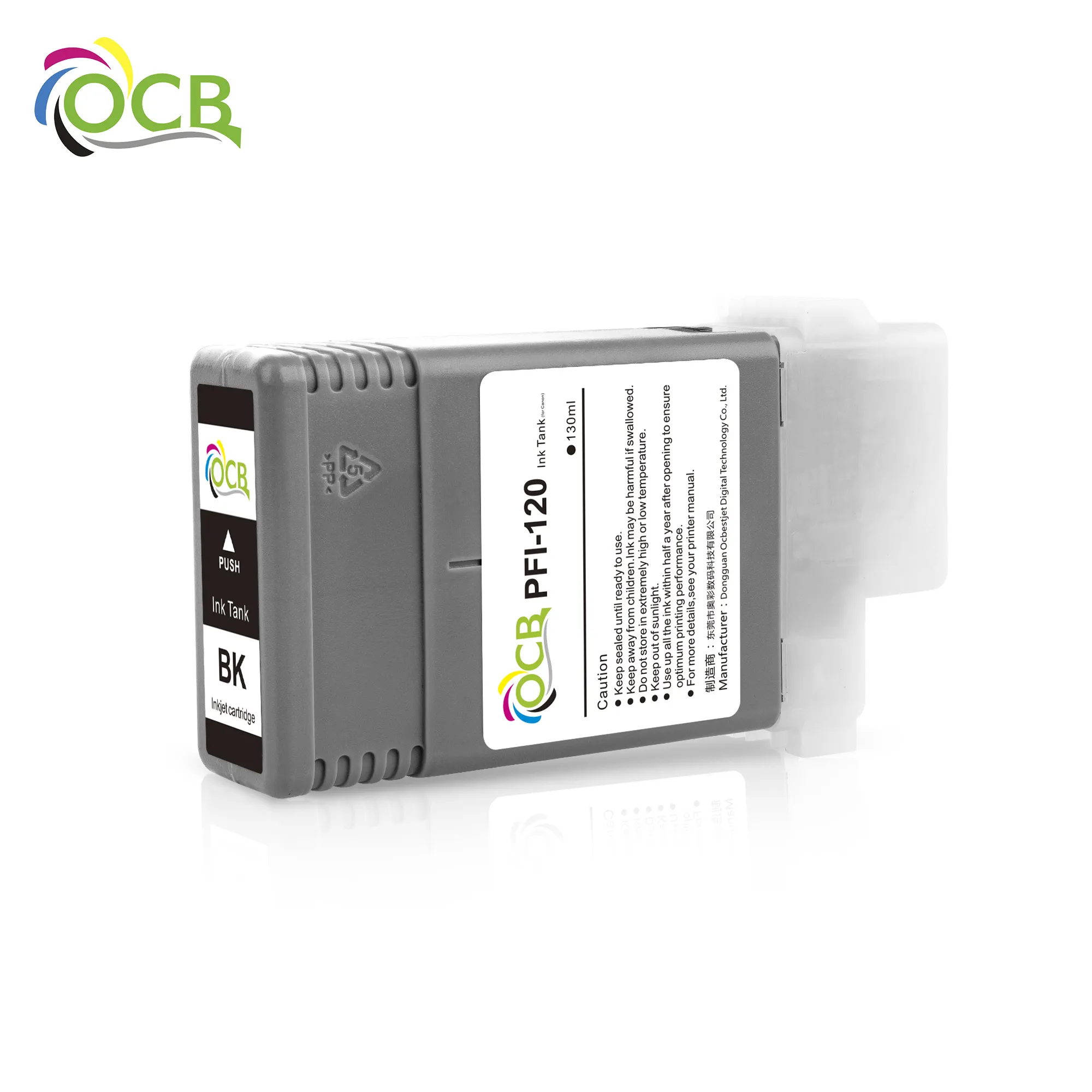 Ocbestjet 130ML/PC PFI120 PFI 120 Compatible Ink Cartridge For Canon TM 300 TM200 TM300 TM-200 205 305 Printer