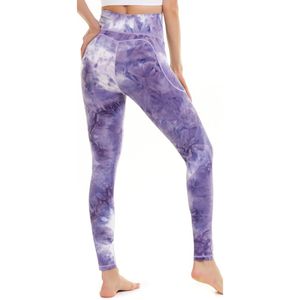 Leggings de sport pour femmes, taille haute, cordon de serrage, solides, tailles et couleurs personnalisables, respirants, en élasthanne/polyester - Product Image 2