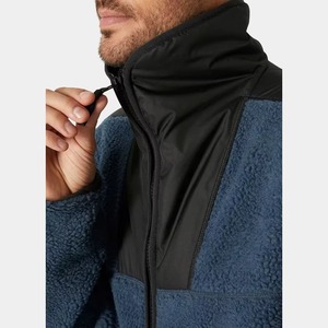 Chaqueta de Forro Polar para Hombre 2025 2026, Cálida, Transpirable, con Cremallera Completa, para Trabajo, Viajes, Actividades al Aire Libre, Invierno - Product Image 3