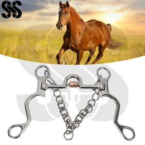 Mors de cheval en acier inoxydable 2026, qualité usine, durable, léger, double action, couleurs personnalisables, service OEM, haute qualité - Product Image 3