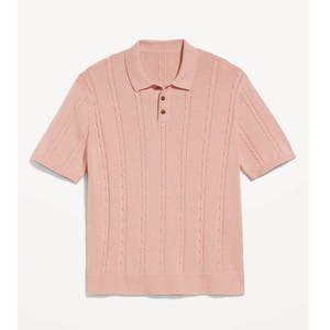 Polo de manga corta de secado rápido para hombre, Polo de Golf deportivo liso de Color negro, camiseta Polo en blanco informal transpirable para hombre - Product Image 4