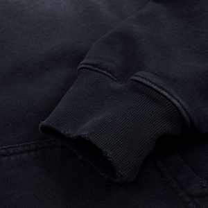 Sweat à capuche pull-over 100% coton pour hommes 420gsm sweat à capuche surdimensionné à épaules tombantes sweats à capuche personnalisés - Product Image 4